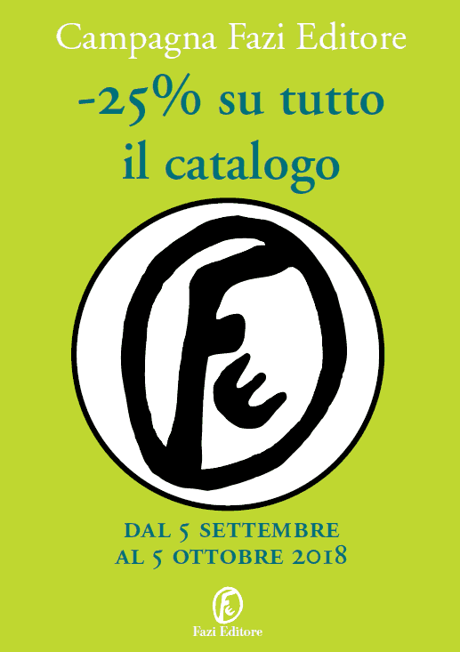 Promozione Fazi Editore: -25% su tutto il catalogo, dal 5 settembre al 5 ottobre