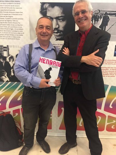 Gli autori di Hendrix ’68, Roberto Crema e Enzo Gentile