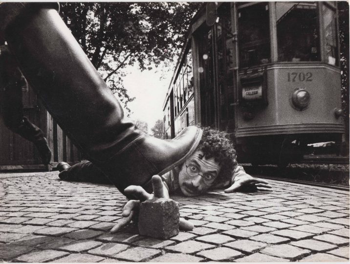 Gianfranco Manfredi in uno scatto di Cesare Monti