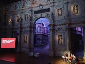 Teatro olimpico di Vicenza, cerimonia di premiazione della scorsa edizione di Premio Neri Pozza