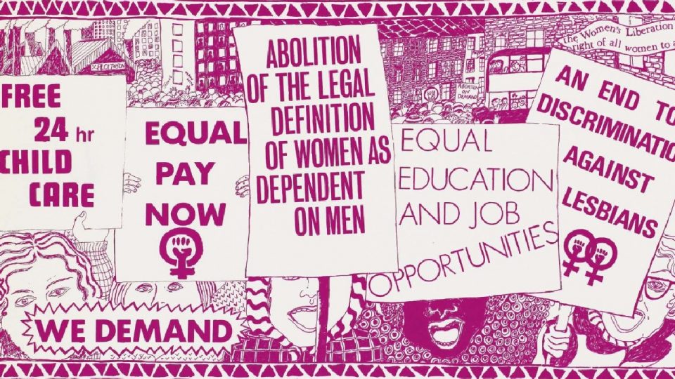 Poster femminista 1974