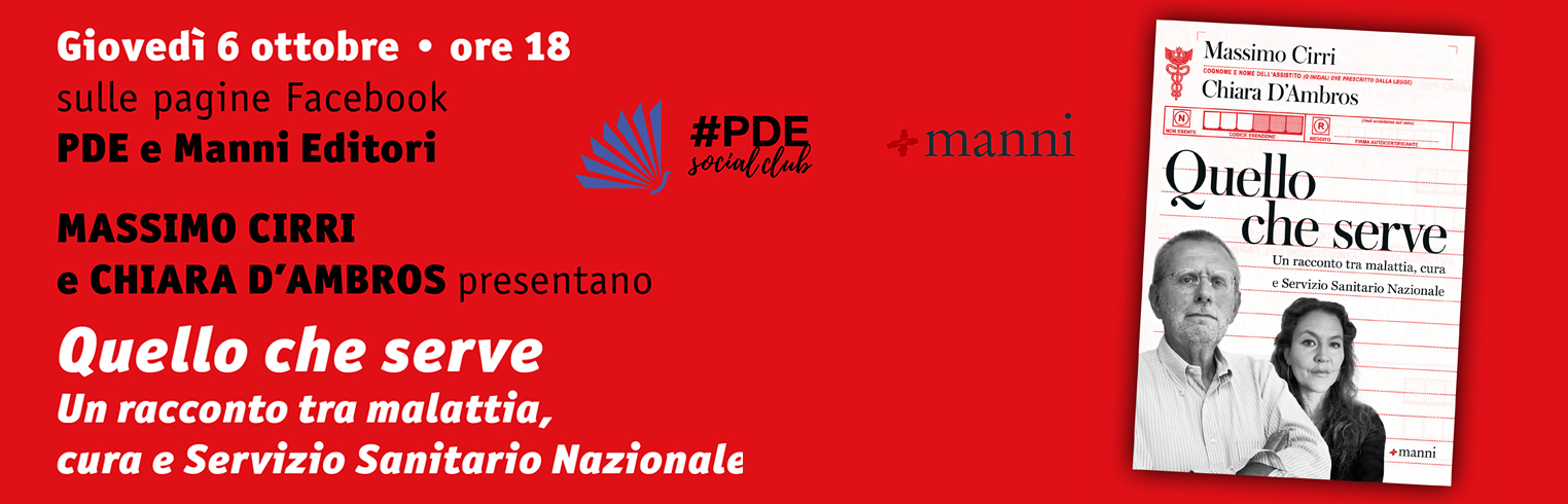 Massimo Cirri, Chiara D’Ambros – Quello che serve (Manni)