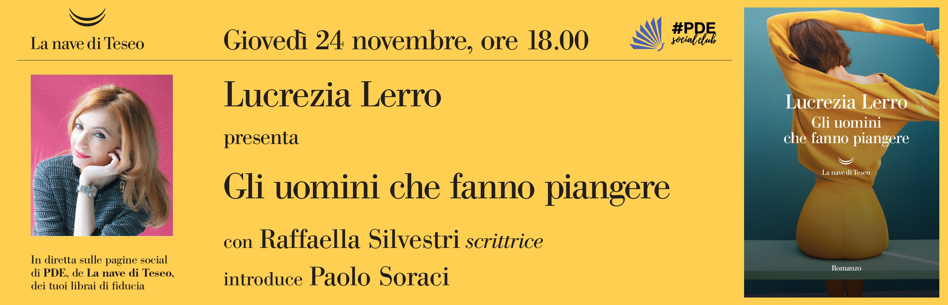 Lucrezia Lerro – Gli uomini che fanno piangere