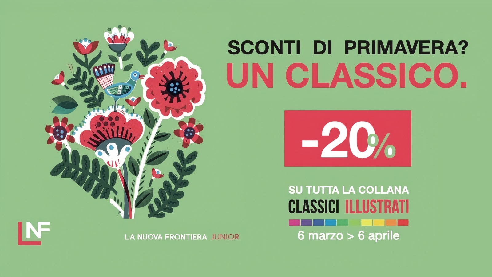 Sconti di primavera? Un classico!