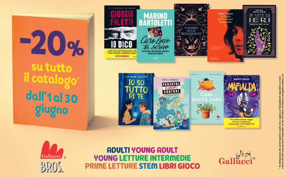 Arriva una promozione imperdibile: Gallucci Bros e Glifi
