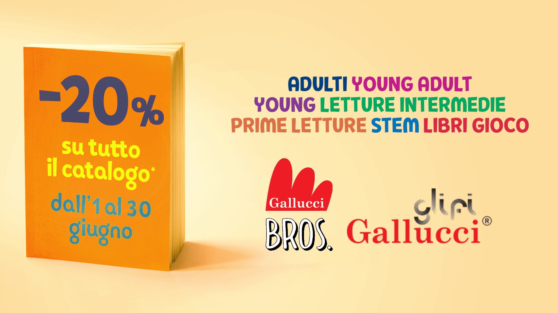 Arriva una promozione imperdibile: Gallucci Bros e Glifi